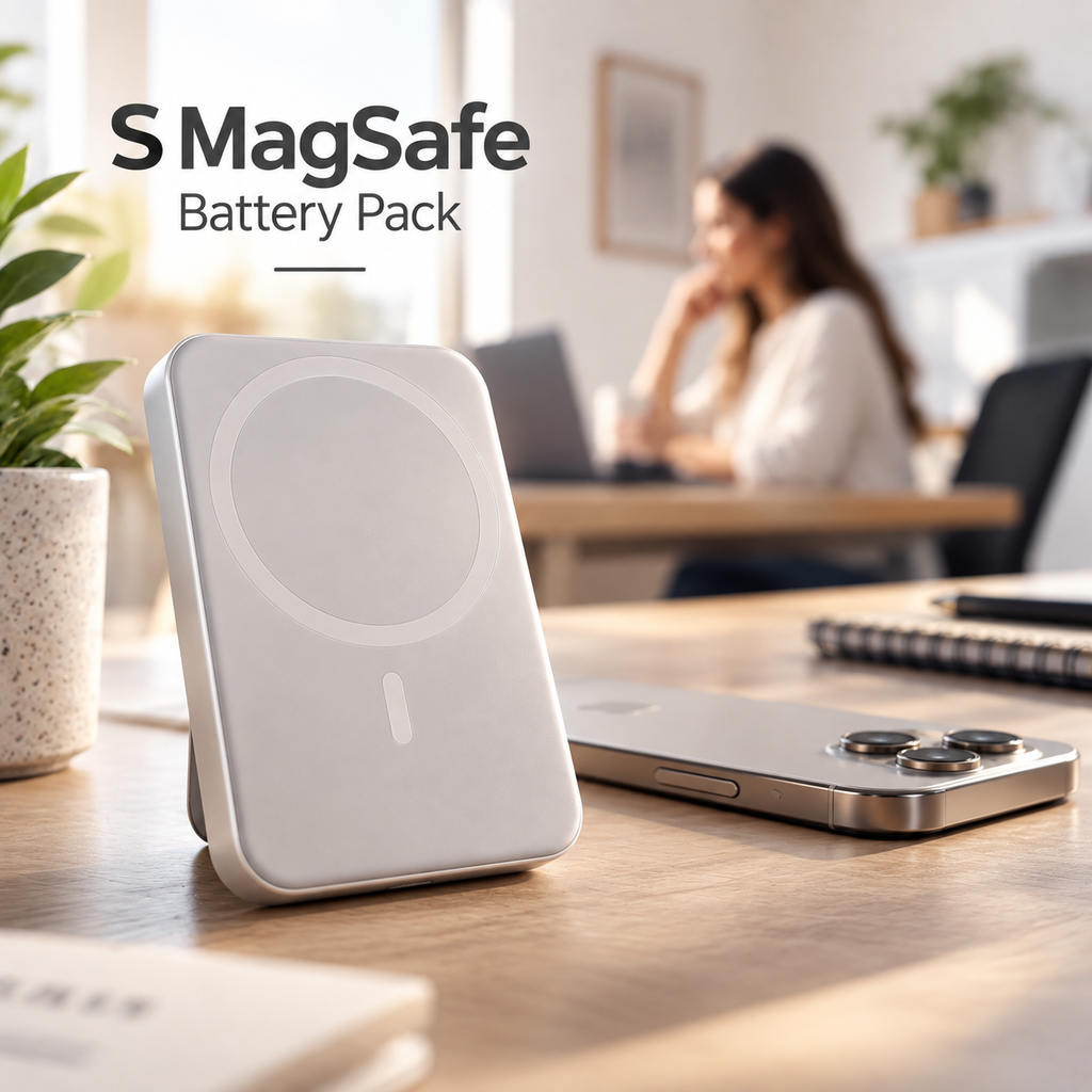 Bateria Externa Iphone Cargador Portatil Magnetico Power Bank Magsafe